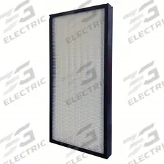GRAINGER Minipleat Air Filter: 16 in x 25 in x 2 in, Synthetic, Plastic, No Header, MERV 15 (MPN 911TE6). Key specifications — Brand: GRAINGER; Frame or Header Material: Plastic; Media Material: Synthetic.