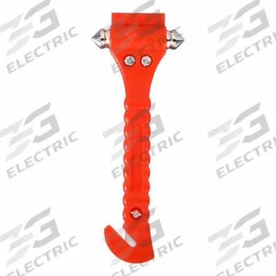 EMI Lifesaver Hammer Basic: 6 3/4 in L x 5 1/2 in W x 1 in H, Material Steel - Emergency Vehicle Hammers & Rescue Tools