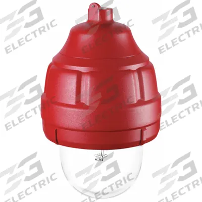 FEDERAL SIGNAL Strobe Light: 24V DC, 11 3/8 in Overall Ht, 8 13/16 in Overall Dia - Strobe Lights for Hazardous Locations