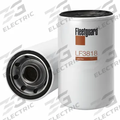 FLEETGUARD Automotive Oil Filter: 1 1/2"-16 UNS-2B Thread Size, 9 in Overall Ht - Spin-On Oil Filters