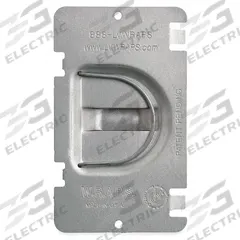 RACO Electrical Box Cover: 1 Gangs, Raised, 3/4 in Raised Ht, For Rectangular Box Shape, Steel (MPN 701FD). Key specifications — Brand: RACO; For Box Shape: Rectangular; Material: Steel; Cover Design: Raised.