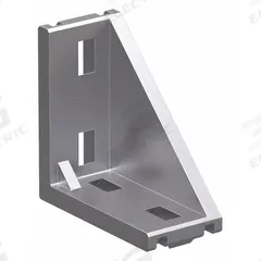 Inside Corner Bracket: Inside-Corner Bracket with Single Support, 30 Series, 57 mm x 28 mm x 57 mm (MPN 14070). Key specifications — Material: Aluminum; Brand: 80/20; Finish: Unfinished.