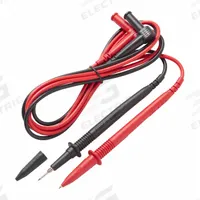 FLUKE Test Lead Kit: CAT II 1500V/CAT III 1500V/CAT IV 600V, Std Probe, 3 1/4 in Lg (MPN TL1500DC). Key specifications — Brand: FLUKE.