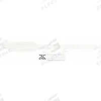 ID Wristband: No Legend, 11 in Overall Lg, 1 3/8 in Overall Wd, Vinyl, White, 500 PK (MPN CLS-VPI-09). Key specifications — attr1126094: White.