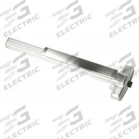 VON DUPRIN Exit Device: 3 ft Max Door Wd, Chrome (MPN QEL99EO 3 26D). Key specifications — Product Type: Exit Device; Brand: VON DUPRIN; Exit Device Type: Rim; Exit Bar Style: Touchbar; ADA Compliant: Yes.