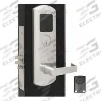 TOWNSTEEL Electronic Keyless Lock: RFID, ADA Compliant, Chrome (MPN FME-4010-RFID-IC-S-626). Key specifications — Product Type: Electronic Keyless Lock; Manufacturer Part Number: FME-4010-RFID-IC-S-626; Access Method: RFID; Key Override Options: Interchangeable Core; Lever Style: Rigid.