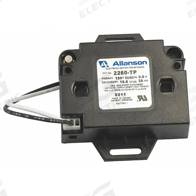 Allanson Hot Water and Steam Boiler Burner Ignitor: Universal, Surface Mount, 28 mA Amperage - Ignitors for Oil Burners