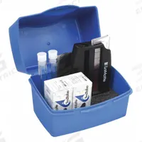 LAMOTTE Nitrate-Nitrogen Water Quality Test Kit: Nitrate-Nitrogen, 1 to 15 ppm, 1.0 ppm, 50 Tests (MPN 3354-01). Key specifications — Includes: Octa-Slide Viewer with Slide Bar; Range: 1 to 15 ppm; Sensitivity: 1.0 ppm; Test Parameters: Nitrate-Nitrogen.