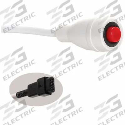 CREST HEALTHCARE SUPPLY Call Cord: 9-Pin - Push-Button Call Cords