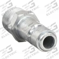 PARKER Quick Connect Hose Coupling: 1/2 in Body Size, 3/8 in Hose Fitting Size, 3/8"-18 Thread Size (MPN 0F). Key specifications — Thread Size: 3/8"-18; Brand: PARKER; Hose Fitting Gender: Male; Coupling Locking Type: Sleeve.
