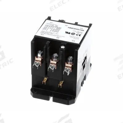 CARRIER Contactor: Mfr Part # HN53HG120 - Replacement HVACR Controls, Switches & Thermostats