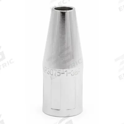 LINCOLN ELECTRIC Nozzle: 3/8 in, Tapered, Flush, Threaded - Magnum Pro 100A Nozzles