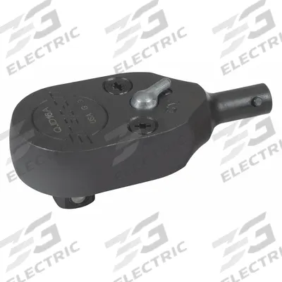 CDI Interchangeable Torque Wrench Head: 3/8 in Drive Size, 3/8 in Size - Square Ratcheting Torque Wrench Heads
