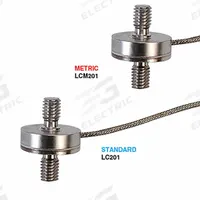 OMEGA Sub Mini Compression Load Cell: 25 lbf Load Cell Capacity, Compression/Tension, 5 ft Cable Lg (MPN LC201-25). Key specifications — attr1360040: ±1.000%; attr1360066: Tension; attr1360060: OMEGA; attr1360068: ± 1.000%.