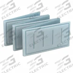GRAINGER Link Air Filter: 16 in x 22 in x 1 in, 22 in Section Wd, 6 Sections, 3 Ply, MERV 8 (MPN 2DWE9). Key specifications — Performance Rating: MERV 8; Brand: GRAINGER; Media Material: Synthetic.