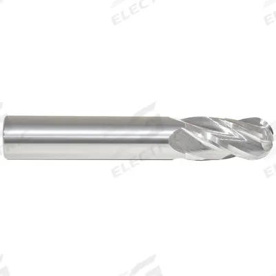 APPROVED VENDOR Ball End Mill: Carbide, 4 Flute, 1/2" Mill Dia, 1-1/2" LOC, 4" OAL (MPN 226-001059) - General Purpose Carbide Ball End Mills