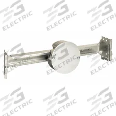 RACO Electrical Box: Steel, Steel Material & Nominal Size, Round, 2 Gangs, 1 1/2 in Box Dp (MPN 926-1). Key specifications — Brand: RACO; Bracket Style: Bar Hanger; Clamp Style: NM-B.