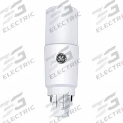 GE LAMPS Ballast Bypass LED: Type B, 2-Pin (GX23-2), PL-C, LED, 4000K, 800 lm Light Output (MPN LED8BGX23-2-O/840). Key specifications — Brand: GE LAMPS; Bulb Designation: LED8BGX23-2-O/840; Dimmable: No; Color Temperature: 4000K.