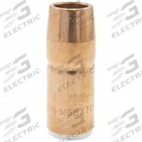 MILLER ELECTRIC Nozzle: AccuLock MDX, 5/8 in, Conical, 1/8 in Stick-Out, Copper (MPN N-M58XTC). Key specifications — Insulation Type: Self-Insulated; Duty Rating: Standard Duty; Nozzle to Tip Relationship: 1/8 in Stick-Out; For Contact Tip Series: AccuLock MDX; Manufacturer Part Number: N-M58XTC; Brand: MILLER ELECTRIC.