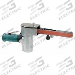 DYNABRADE Air Belt Sander: 3/4 in Belt Wd, 18 in Belt Lg, Pivoting Arm, Heavy Duty, 0.5 hp, 28 cfm (MPN 40320). Key specifications — attr1320306: DYNABRADE.