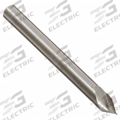 KEO Center Drill: Plain Type Hey, #8, 60°, 3 in Overall Lg - Plain-Tip Hey-Type Center Drills