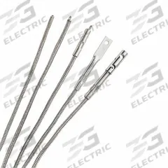 OMEGA Temperature Probes and Components-New: 1,990°F /0°C to 1,038°C, Type K, For Air Media Type (MPN XCIB-K-4-2-10). Key specifications — attr1275752: 20 AWG; attr1275757: 10 ft; attr1275765: XCIB-K-4-2-10; attr1275769: OMEGA; attr1434700: Bolt.