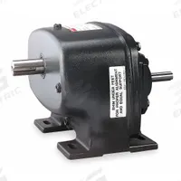 DAYTON Speed Reducer: 38.5:1, 45 RPM, 0.5 hp Input Max, 665 in-lb Output Max, Keyed (MPN 4Z858). Key specifications — attr85418: DAYTON.