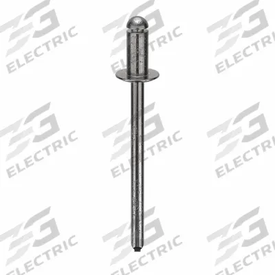 POP AVDEL Blind Rivet,1 9/26" L,0.122" dia,PK500: Inch, 1 11/32 in Overall Lg, 1/4 in Body Lg - Domed-Head Blind Rivets