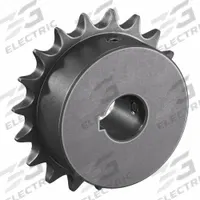 TRITAN Roller Chain Sprocket: 08B, For 1/2 in Chain Pitch, 20 mm Bore Dia, 19 Teeth, Steel (MPN 08BS19H X 20). Key specifications — Brand: TRITAN.