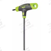 GREENLEE Hex Key: 1 Ball Ends, 3/16 in Tip Size, SAE, Short, Alloy Steel, Black Oxide, T, 2 Tips (MPN 0254-47). Key specifications — attr1205521: GREENLEE; attr1205526: Black Oxide.