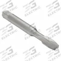 CHICAGO-LATROBE Spiral Point Tap: M2.5x0.45 Metric, D3 / 6H, 2 Flute, Plug Chamfer, High Speed Steel (MPN 360797)