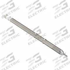 HAKKO Soldering Tip: T15 Series, Bevel, 1.1 mm W, 11.5 mm Lg (MPN T15-BC1). Key specifications — Brand: HAKKO; Compatible Handpiece Manufacturer Model Number: FM-2028; Manufacturer Part Number: T15-BC1.