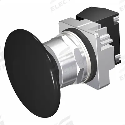 Siemens Mushroom Head Push Button: Non-Illuminated, Mushroom Head Profile, Non-Metallic - Mushroom-Head Push Buttons