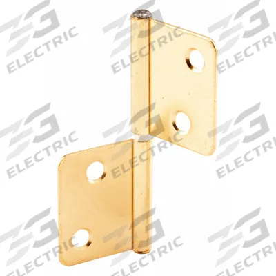 PRIME-LINE Closet Door Hinge: 1 5/16 in Wd, 3 in Ht - Closet Door Hinges