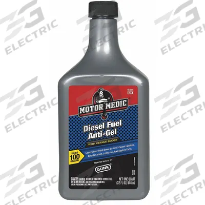 MOTOR MEDIC Diesel Fuel Antigel and Octane Treatment: Diesel Fuel Anti-Gel, Cetane - Diesel Fuel Additives