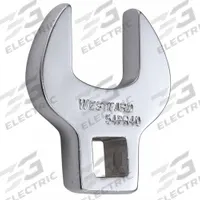 WESTWARD Crowfoot Socket Wrench: Alloy Steel, Chrome, 3/8 in Drive Size, 3/4 in Head Size (MPN 54PR40). Key specifications — attr309661: Alloy Steel; attr309662: Chrome; attr324934: WESTWARD.