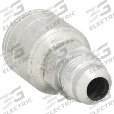 AEROQUIP Hydraulic Crimp Fitting: Steel x Steel, Straight, -10 For Hose Dash Size - Aeroquip Crimp Hydraulic Hose Fittings with JIC Connection