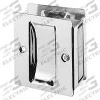 ROCKWOOD Tray Pull: Unthreaded Holes, Brass, Silver, Tray/Lever, 2 3/4 in Overall Lg (MPN 890.26D). Key specifications — Mounting Type: Unthreaded Holes; Brand: ROCKWOOD; Color: Silver; Finish: Satin Chrome; Material Family: Brass.