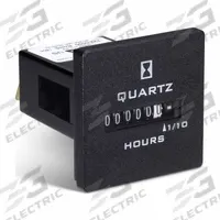 TRUMETER Hour Meter: Hour Meters, Front Panel Mounting, Analog, 1 7/8 in x 1 7/8 in, Analog, Tenth (MPN 732-0030). Key specifications — Mounting Style: Flush; Standards: CE; Bezel Face Shape: Square; Hour Unit Increment: Tenth; NEMA Enclosure Rating: 4; Brand: TRUMETER; Manufacturer Part Number: 732-0030; Meter Type_Broad: Analog.