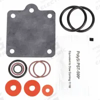 APOLLO Backflow Preventer Repair Kit: Complete Rubber Repair Kit, 2ZXX6/2ZXX7/2ZXX8, Repair Kit (MPN 40003A4). Key specifications — Compatible Valve Size: 1/4 in to 1/2 in; Compatible with Grainger Part No.: 2ZXX7; Compatible with Mfr. Model No.: 40201T2.