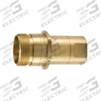 PARKER Nipple: 1 in Coupling Size, 1"-11 1/2 Thread Size, 189.27 lpm Max Flow Rate, -40 to 250 Deg F (MPN 6105-16). Key specifications — Body Material: Brass; Brand: PARKER; Temperature Range: -40 to 250 Deg F; Thread Size: 1"-11-1/2.