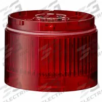 PATLITE Tower Light Module: Steady, 24V DC, Red, 70 mm Overall Dia, 40 mm Overall Ht, LR7, LR7-E-R. Key specifications — Brand: PATLITE; Compatible with Series: LR7; Lens Color: Red; Operating Voltage: 24V DC; Manufacturer Part Number: LR7-E-R.