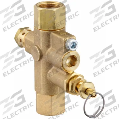 CONTROL DEVICES Continuous Run Unloader Valve: 1/2 in Inlet Size, 1/2 in Outlet Size - Piloted Unloader Valves for Air Compressors