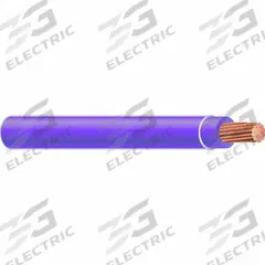 Building Wire: Copper, 6 AWG, 1 Conductors, Stranded, Purple, 1,000 ft Lg, THHN/THWN-2 (MPN 48560702). Key specifications — Voltage: 600 V; Brand: SOUTHWIRE.