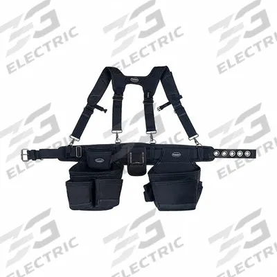 BUCKET BOSS Tool Rig: 52 in Waist Size, Pockets 19 - Tool Rigs