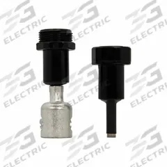 BUSSMANN In-Line Fuse Holder: Non-Rejection Block Style, 1 Pole, 600 V AC Rating, 600 V DC Rating (MPN HEB-AK). Key specifications — Compatible Fuse Series: FLQ; Brand: BUSSMANN.