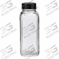 QORPAK Mixing/Storage/Sampling Bottle: 240 mL, 43-400, Phenolic, Pulp/Vinyl, Colorless, 84, Clear (MPN GLC-01353). Key specifications — Screw Closure Size: 43-400; Pre-Cleaned: Visible Particulate; Graduated: No; Brand: QORPAK; Body Color: Colorless.