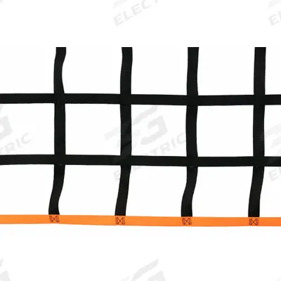 US NETTING Pallet Rack Netting Bulk Roll: 600 in x 1/8 in x 48 in, Polypropylene