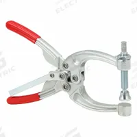 DE-STA-CO Squeeze Action Clamp: Two-Way Trigger, 1 Spindles, Steel, 10 lbf Holding Capacity - Min (MPN 462). Key specifications — attr670901: Steel; attr670899: Two-Way Trigger; attr670900: M10; attr668205: DE-STA-CO.