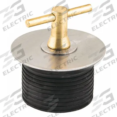 SHAW PLUGS Mechanical Expansion Plug: T-Handle, End of Pipe, For 3 3/4 in Pipe - T-Handle Closure Blocking Plugs